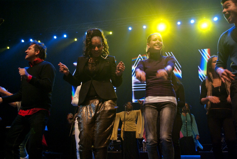 Harlem Gospel Choir, Cipősdoboz koncert, Fotó: Kelemen Gábor, Go