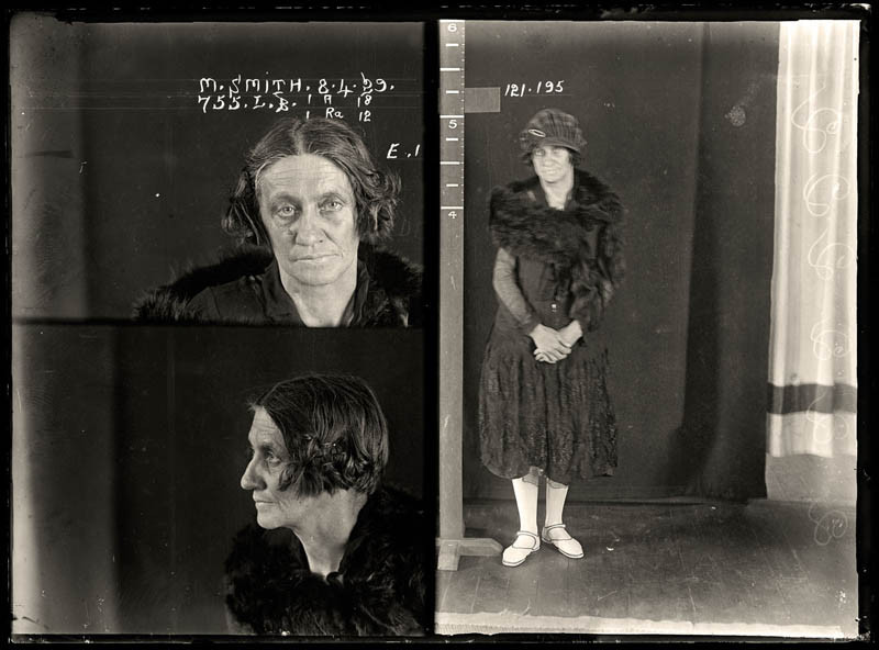 vintage-female-mug-shots-31 23. May Smith, 8 April 1929