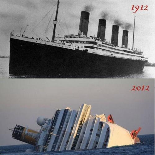 Costa Concordia és a Titanic