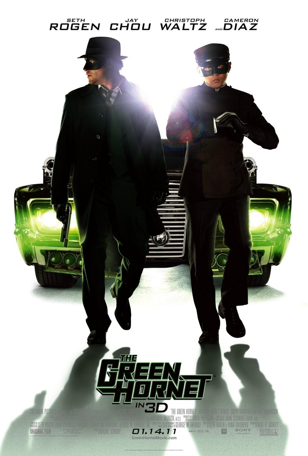 the green hornet movie poster