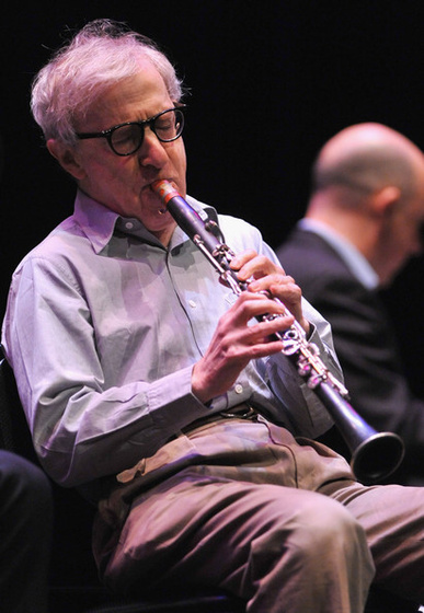 Woody Allen And His New Orleans Jazz Band Performs At UCLA's Roy