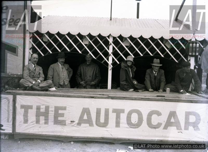 Autocar at 1929 Le Mans 24 Hour Race