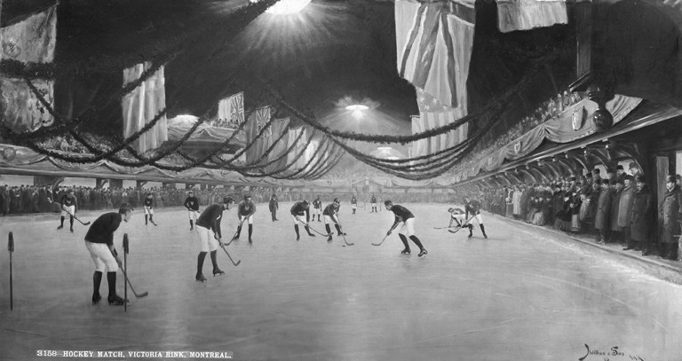 Hockey Match, Victoria Rink, Montreal, QC, composite, 189