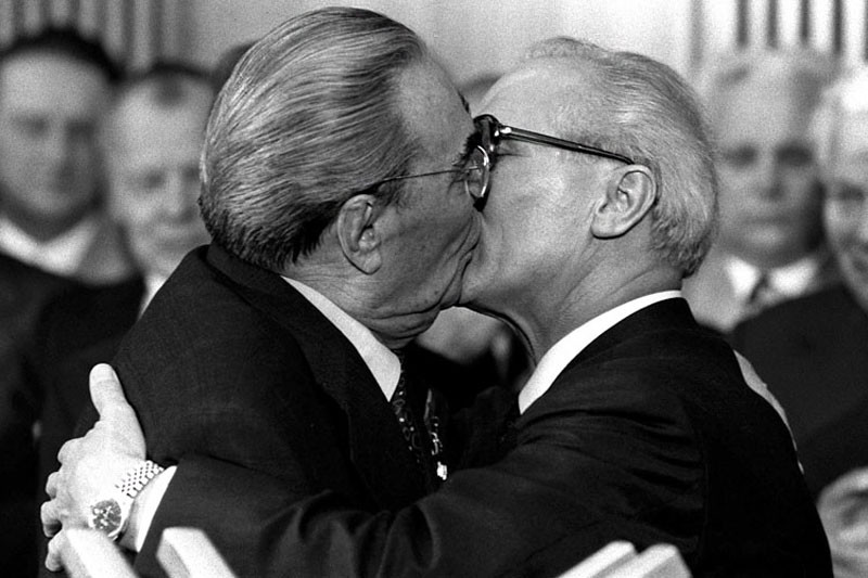 Soviet-leader-Leonid-Brezhnev-and-East-German-President-Erich-Ho