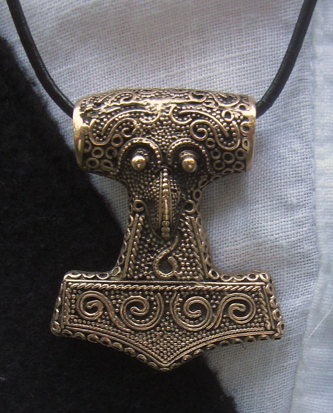 Amulet Thor's hammer (copy of find from Skåne) 2010-07-10