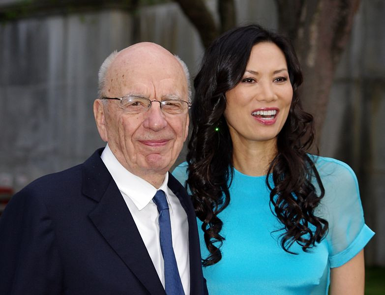 Rupert Murdoch Wendi Murdoch 2011 Shankbone