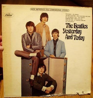 The Beatles - Yesterday And Today 1966, uj borító