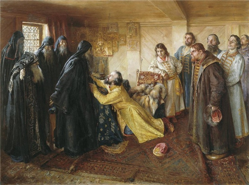 Retteget Iván cár megöli a fiaát