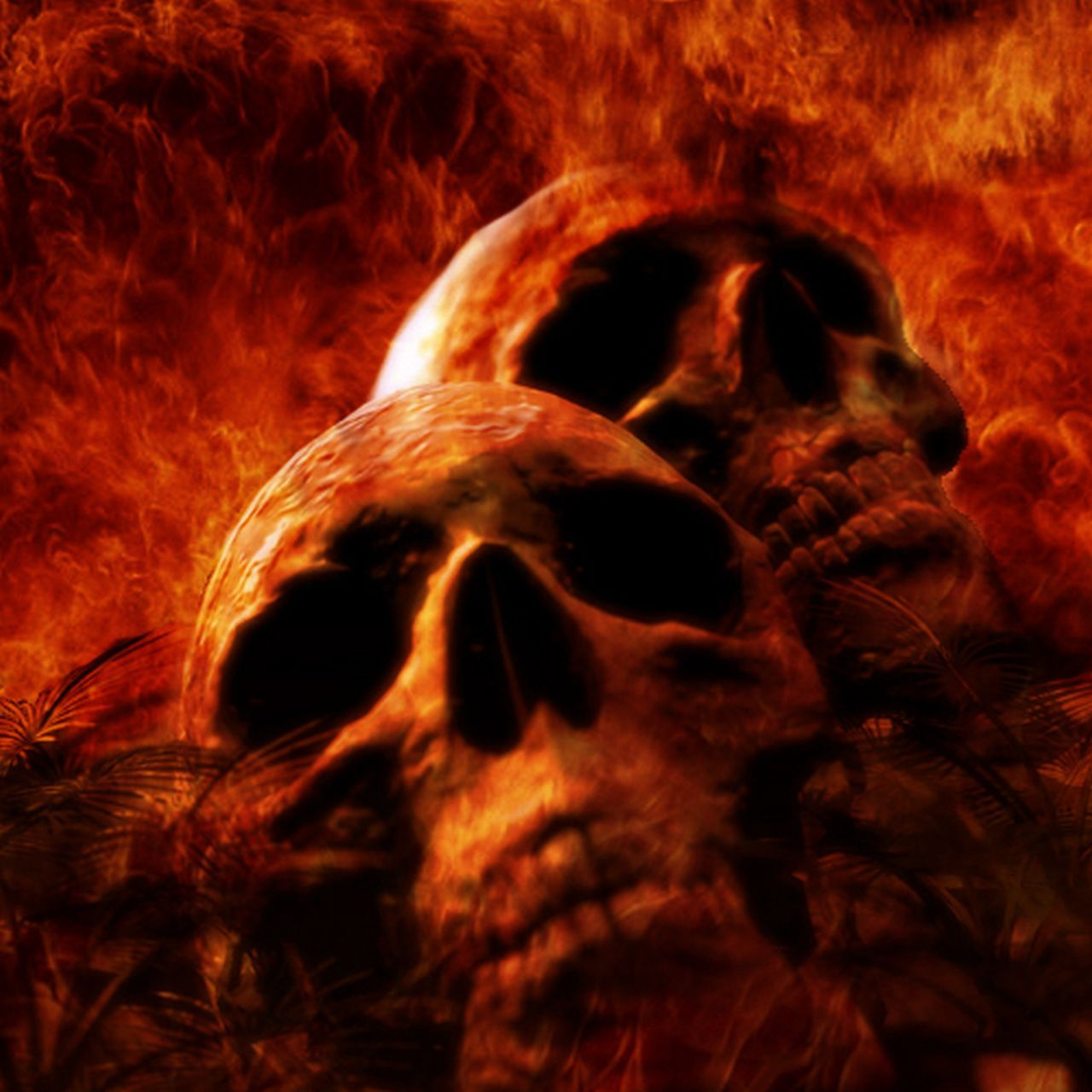 Flaming-Skulls-Cruel-end