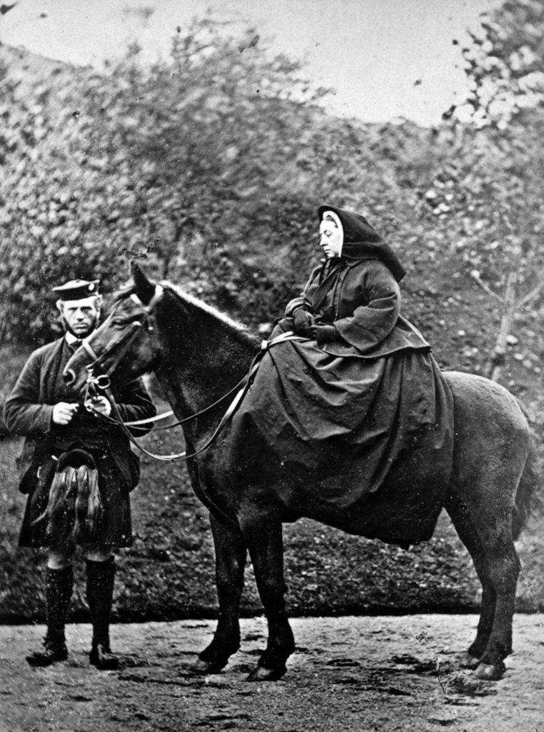 Viktória és Brown Balmoralben, 1863-ban Queen Victoria, photogra