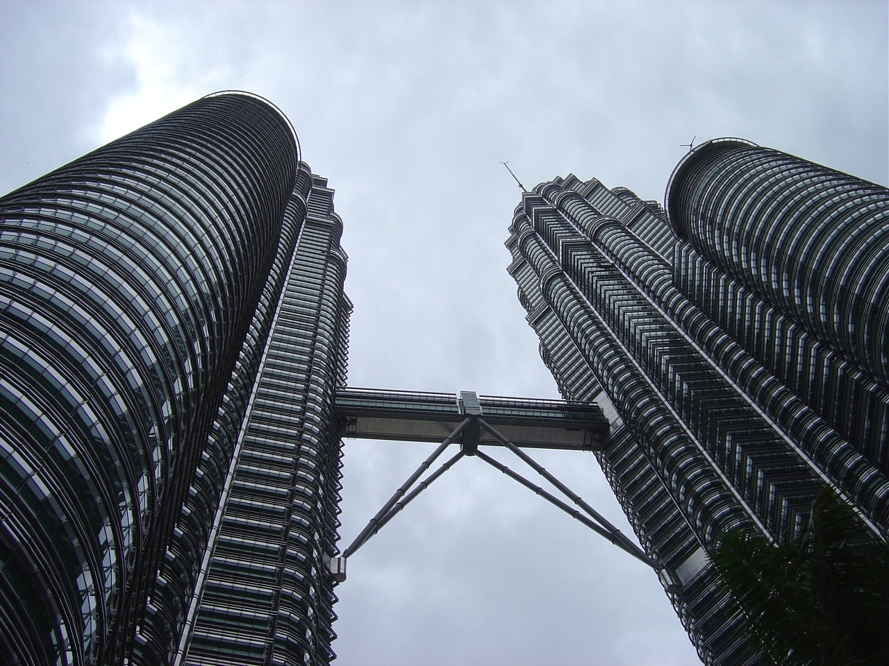 A worms eye view of the towers Kuala Lumpur