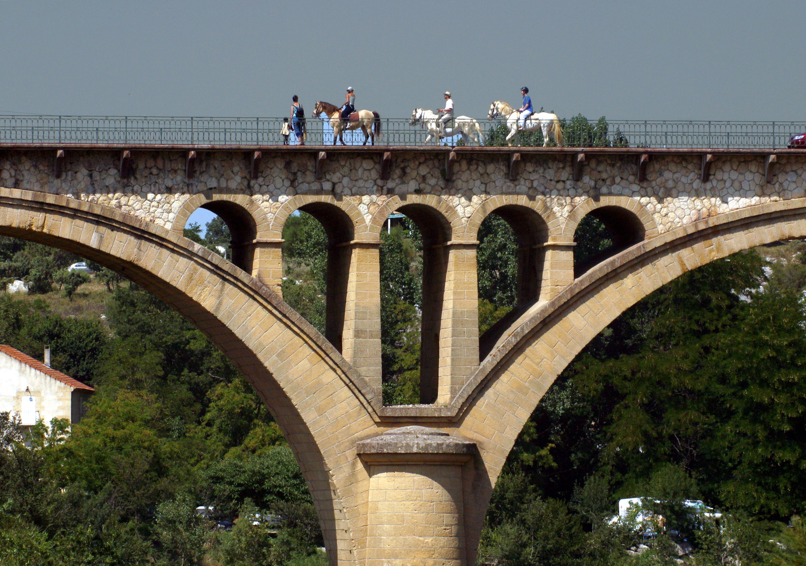 Vieux pont sur le Gardon dit Pont Collias