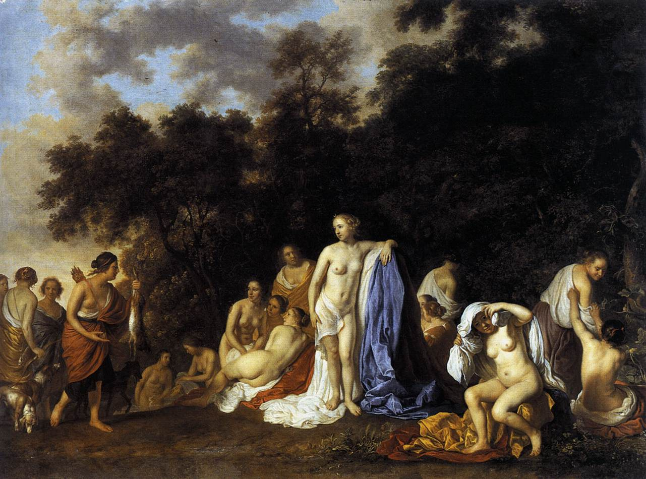 1654 - Jacob van Loo - Diana and her Nymphs