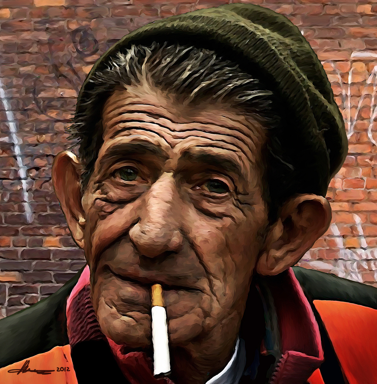 old man smoking by xxchef-d4nyry9