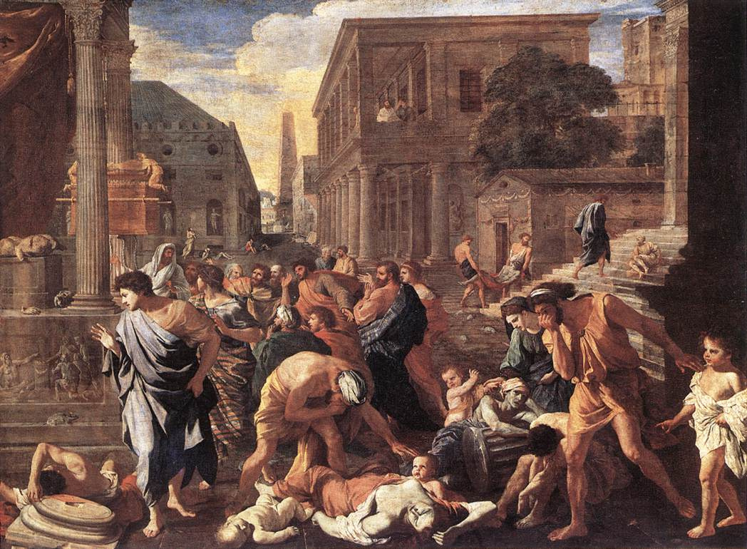 poussin la peste d asdod 1631