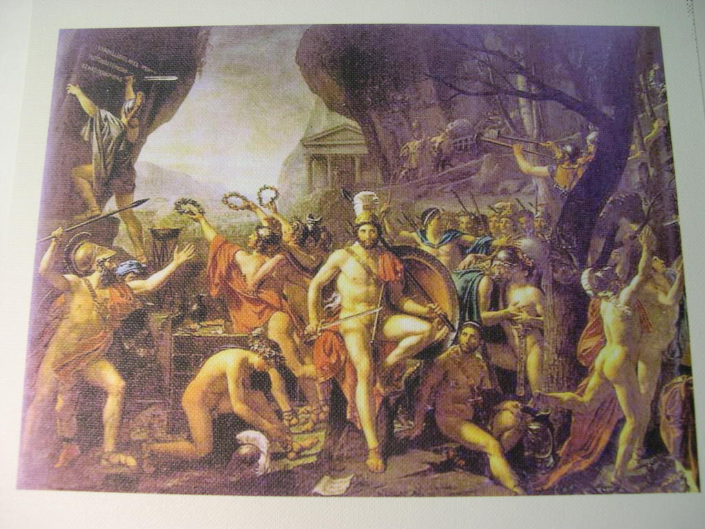 Jacques-Louis David's 'Leonidas