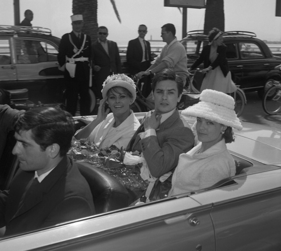 CANNES-FILM FESTIVAL-DELON-LOREN-SCHNEIDER