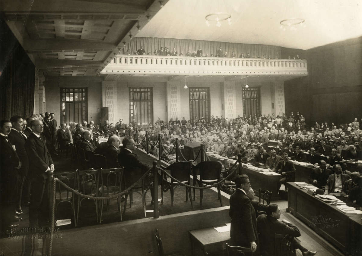 1924 Palais des Nations Genf