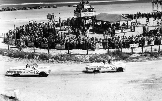 Stock-car versenyen a Daytona - 1950