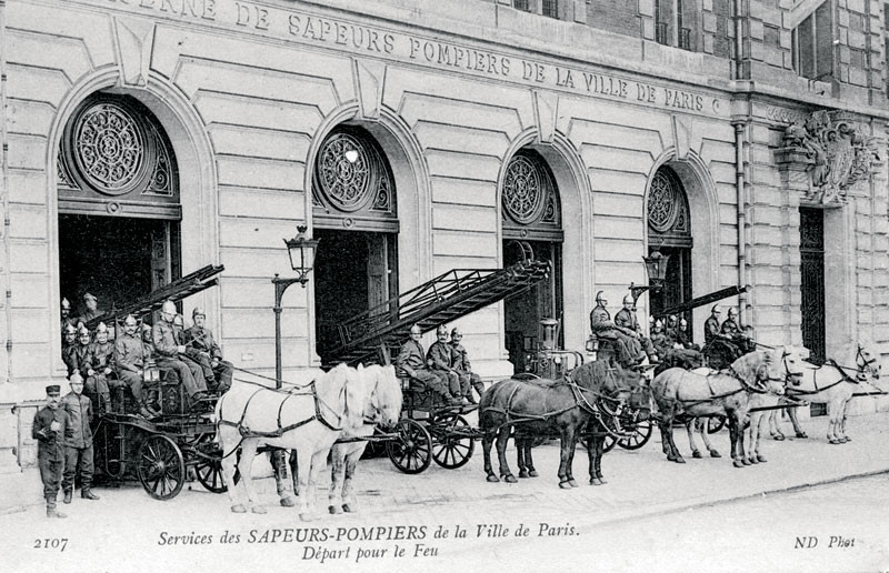 la-caserne-de-pompiers Paris