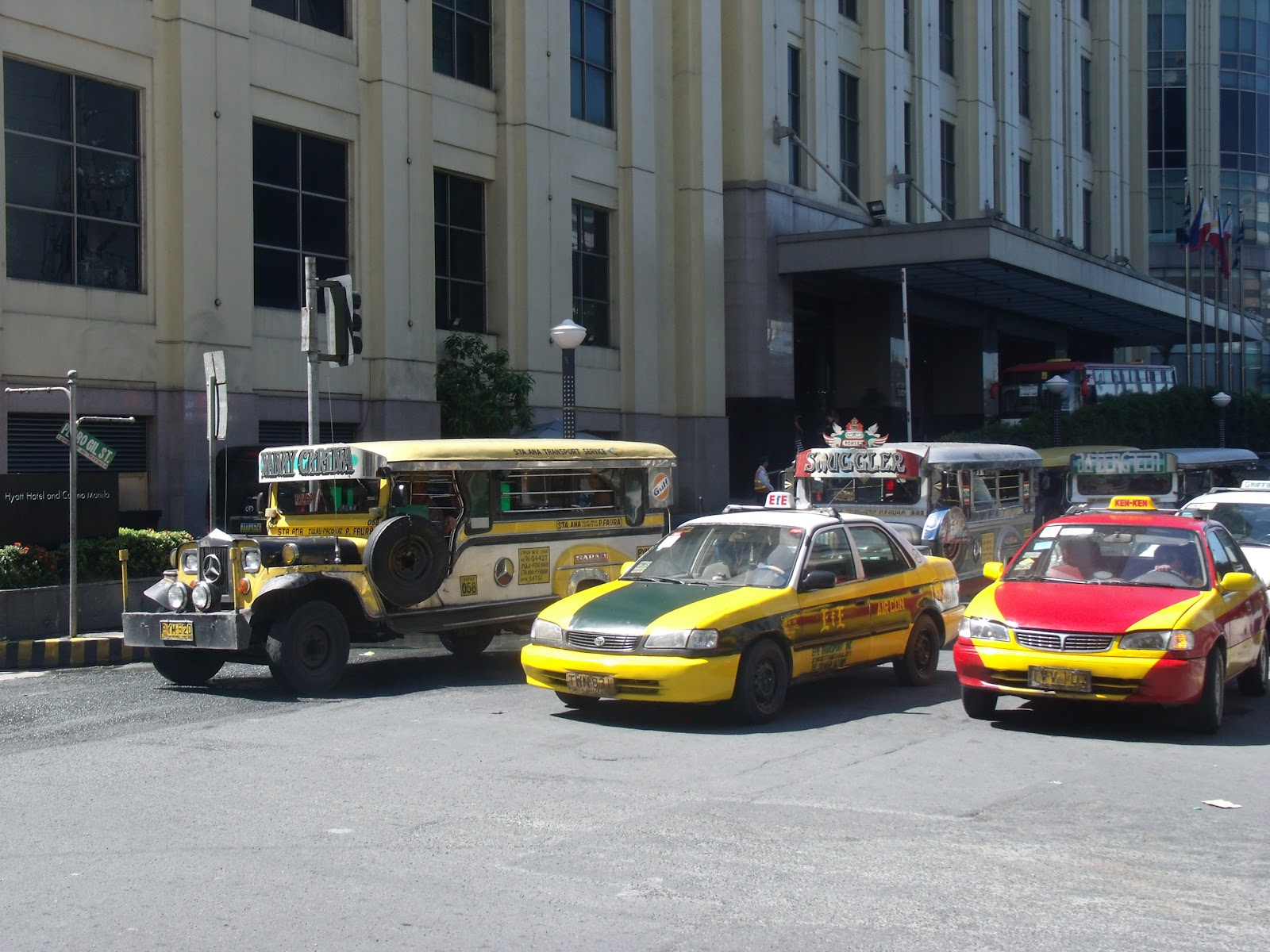 Manila Jeepney and taxi