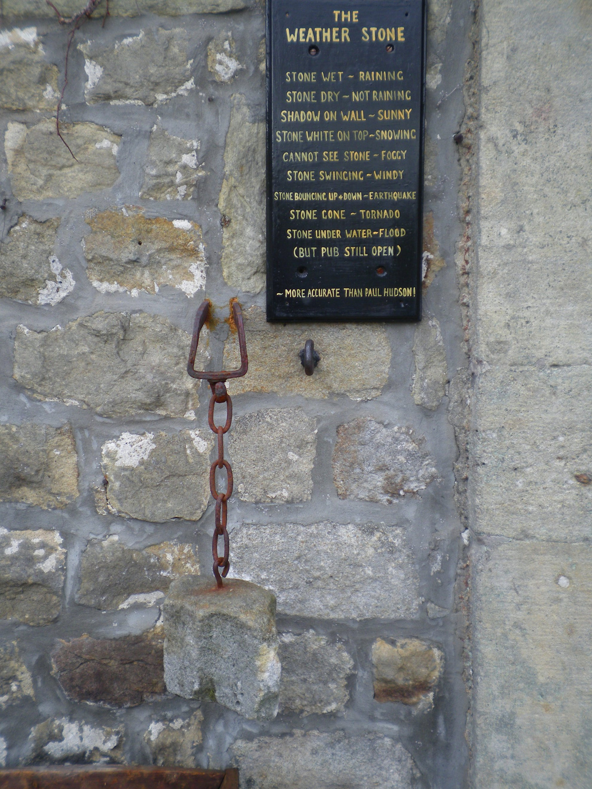 Weather Stone - geograph.org.uk - 1763606