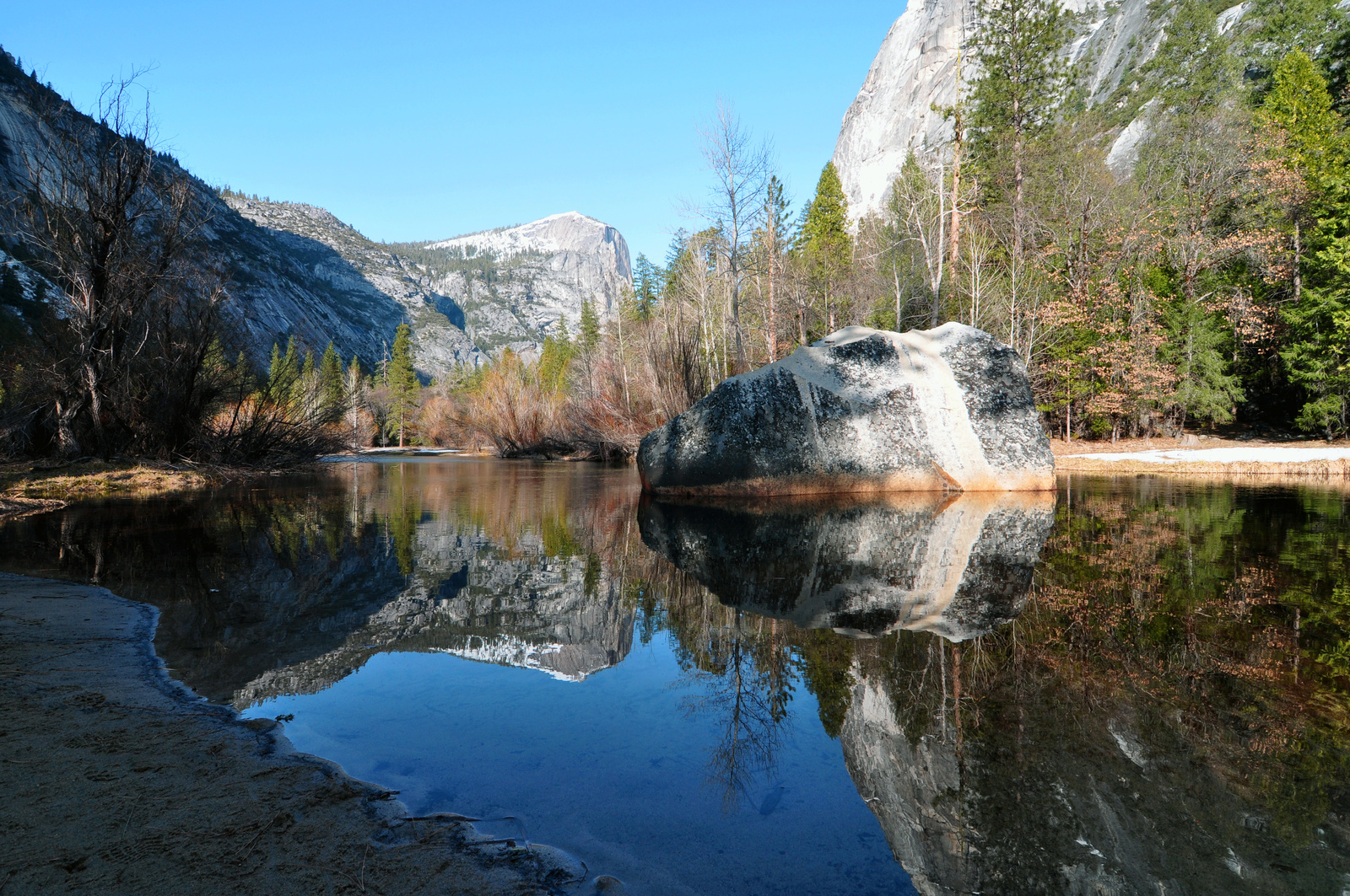 Yosemite national park mirror lake 2010u