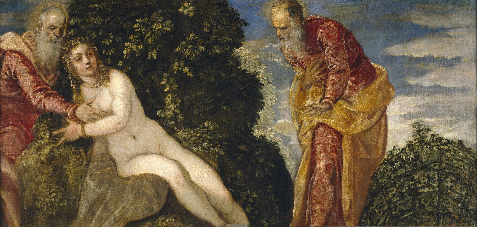 Tintoretto - Susanna and the elders (1555). Newer Older. Madrid 