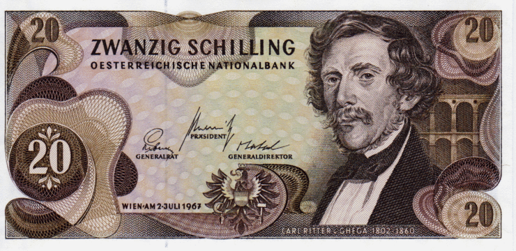 austria-20 shilling