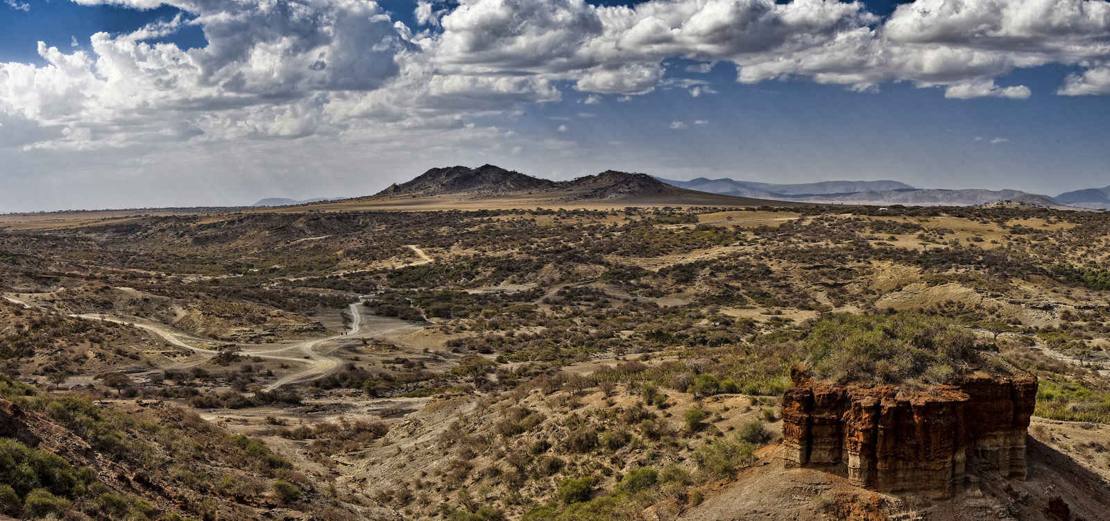 Olduvai Gorge or Oldupai Gorge