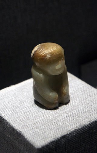 Shang Jade Statue Pendant