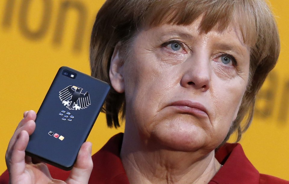 Merkel a telefonlehallgatási botrány után