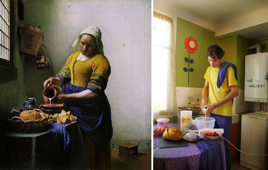 Jahannes vermeer a tejesasszony