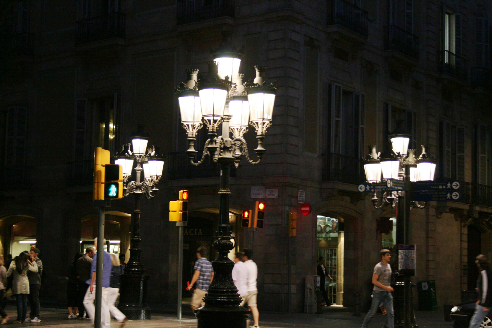Barcelonai lámpák