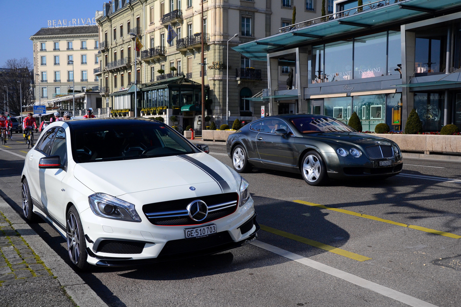 A 45 AMG Edition 1 - Continental GT