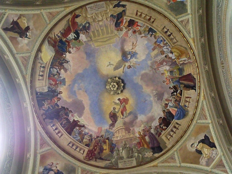 Eger, Bazilika mennyezete