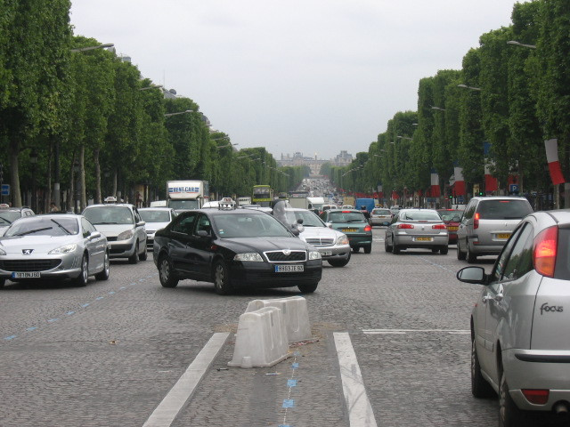 Champs Élysées forgalma