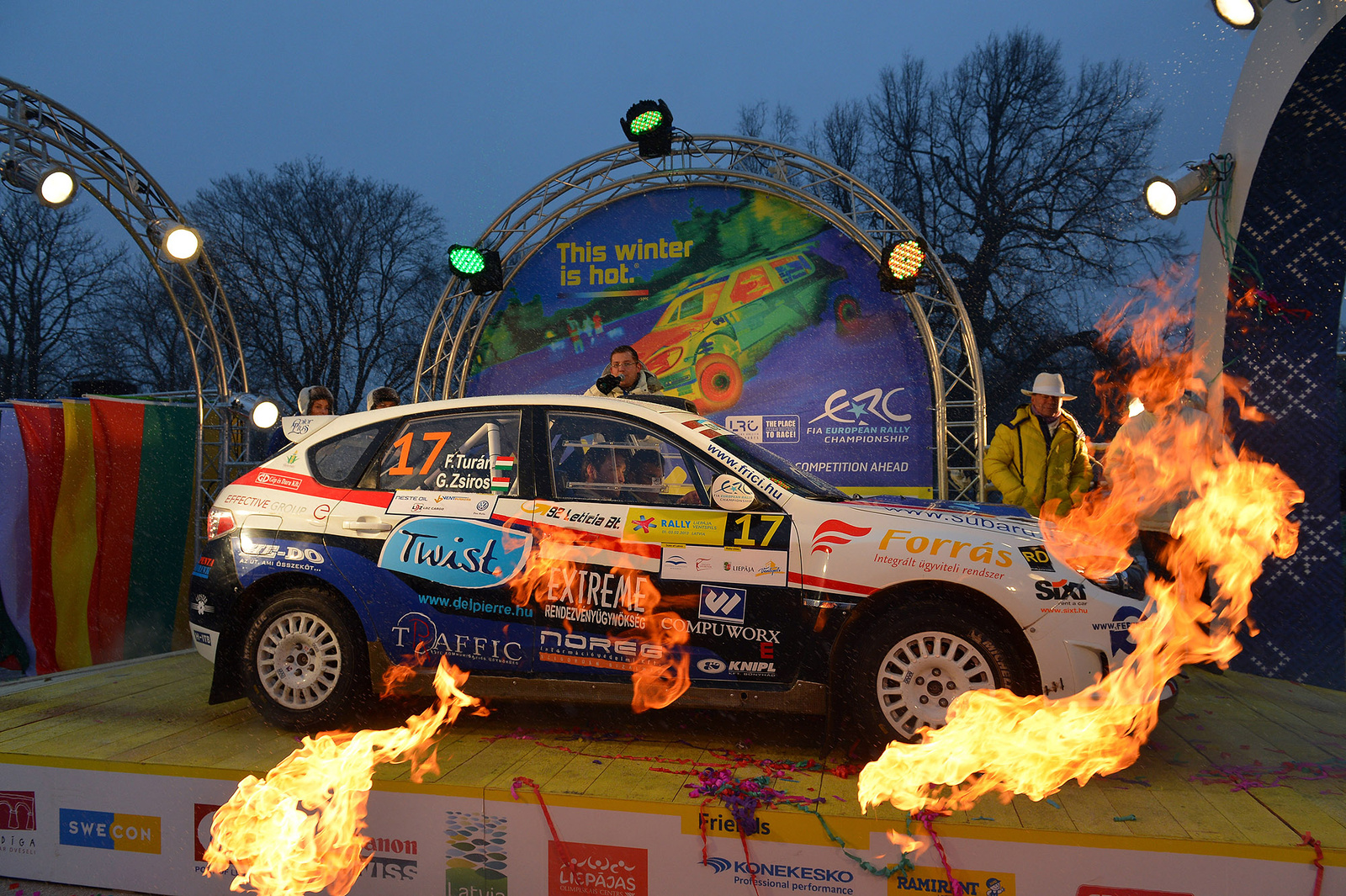 ERC Rally Liepaja-Ventspils, Latvia 01-03 February 2013