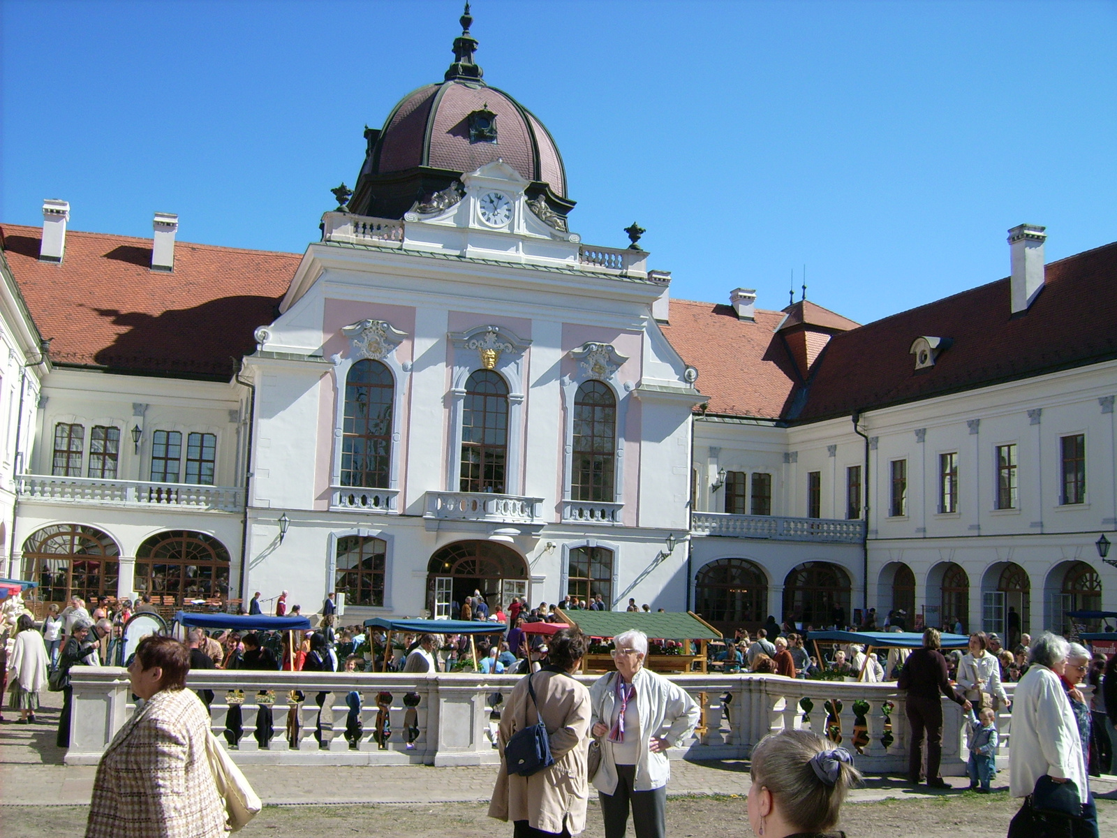 Grassalkovich kastély Gödöllő 2007. tavasza