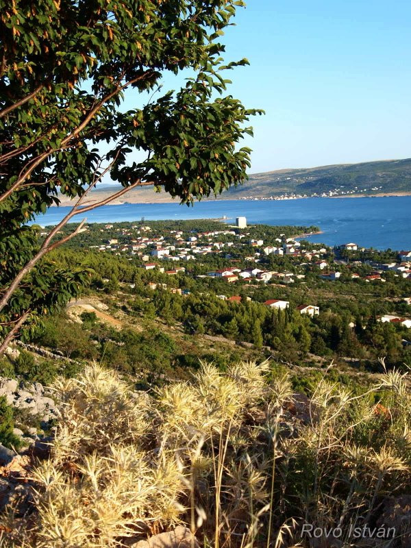 Starigrad, fentről