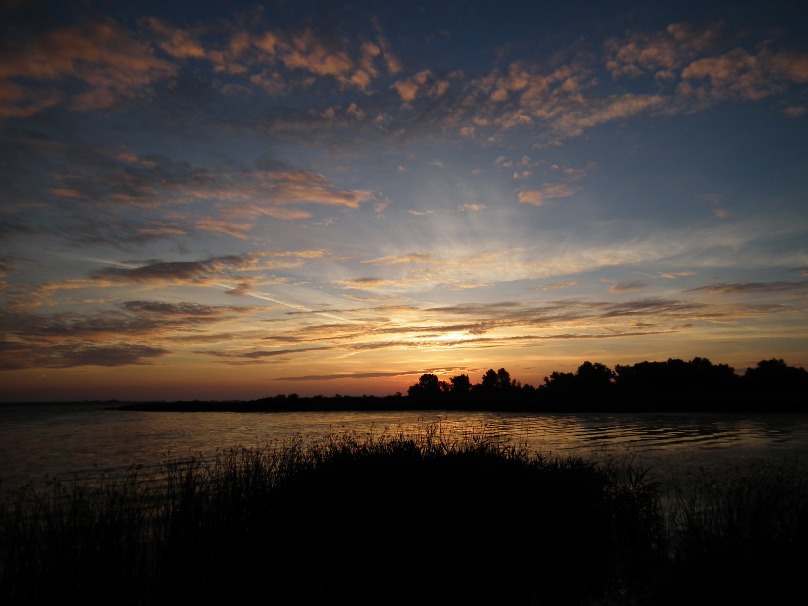 Tisza-tó naplemente!