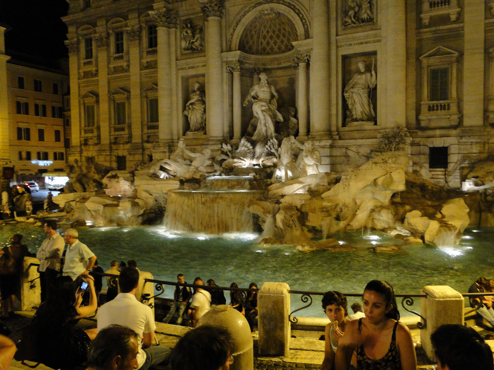 Róma by night, Fontana Trevi