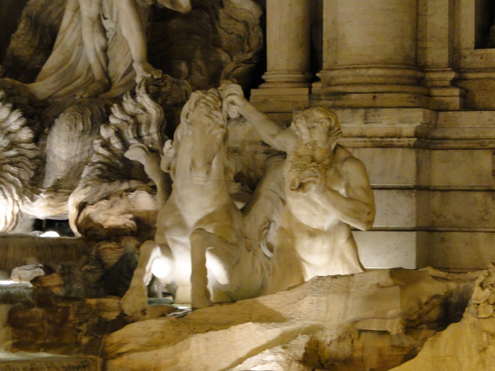 Róma by night, Fontana Trevi