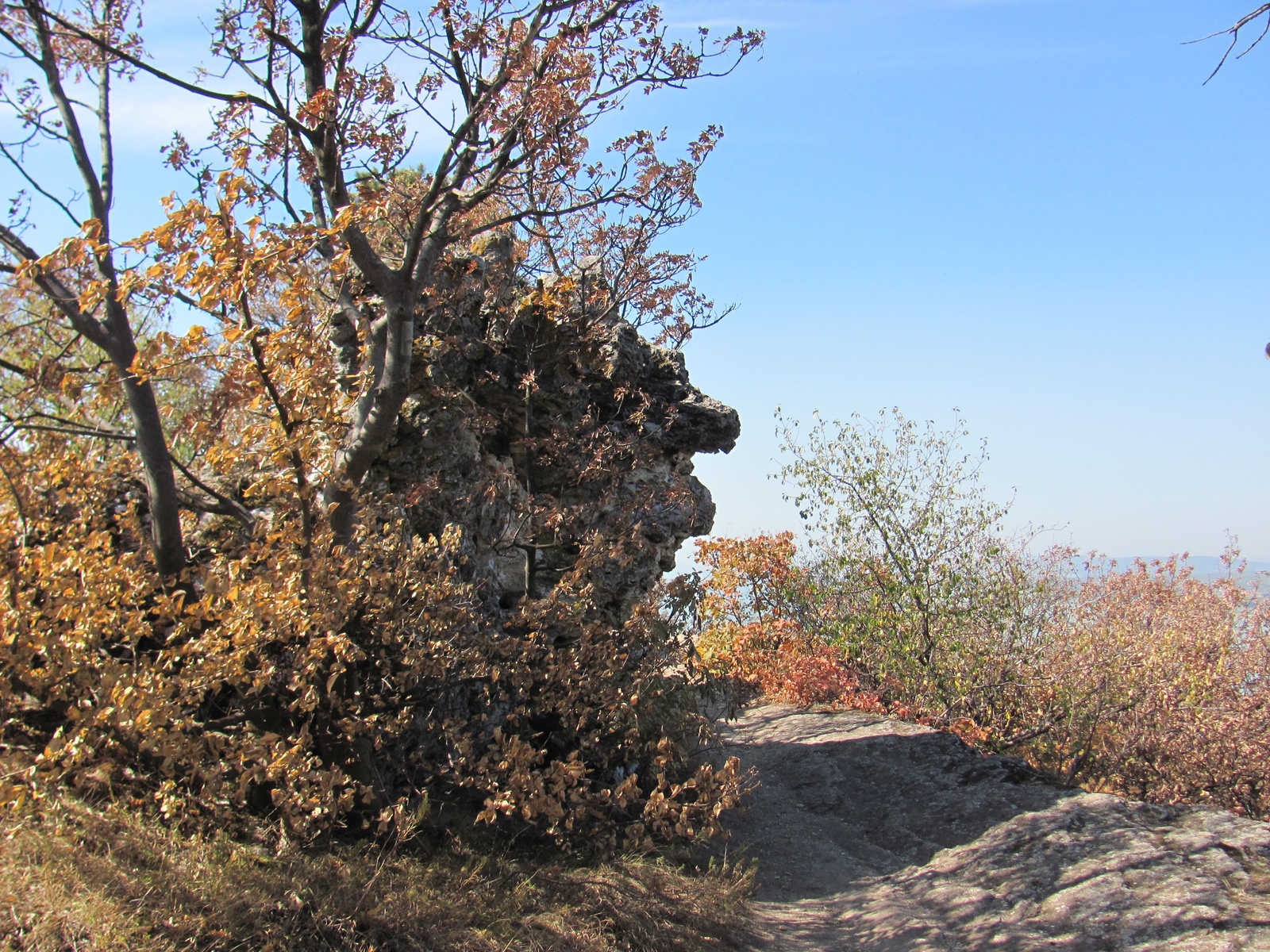 2012.09.11.Tihanyi félsziget Ny-i hegyvonulat.