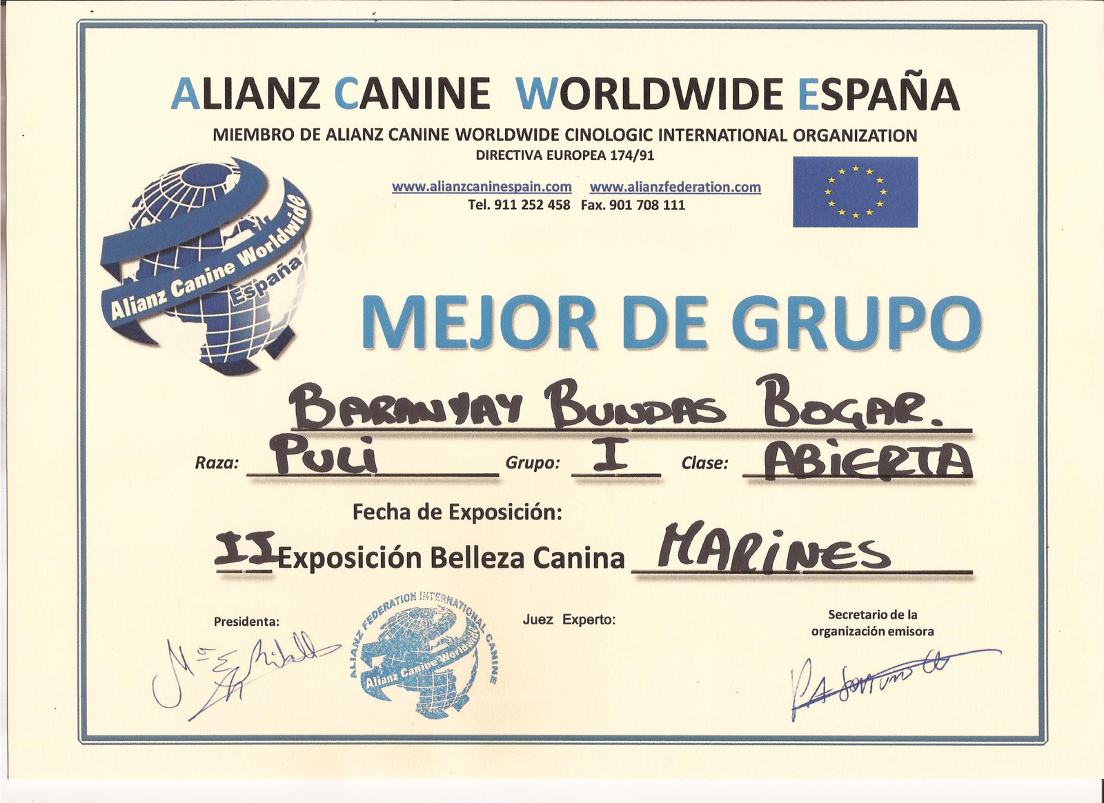 Diploma2 de Bogar