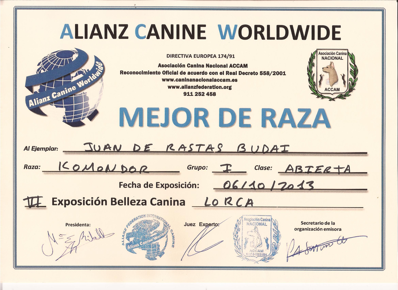 Diploma Juan