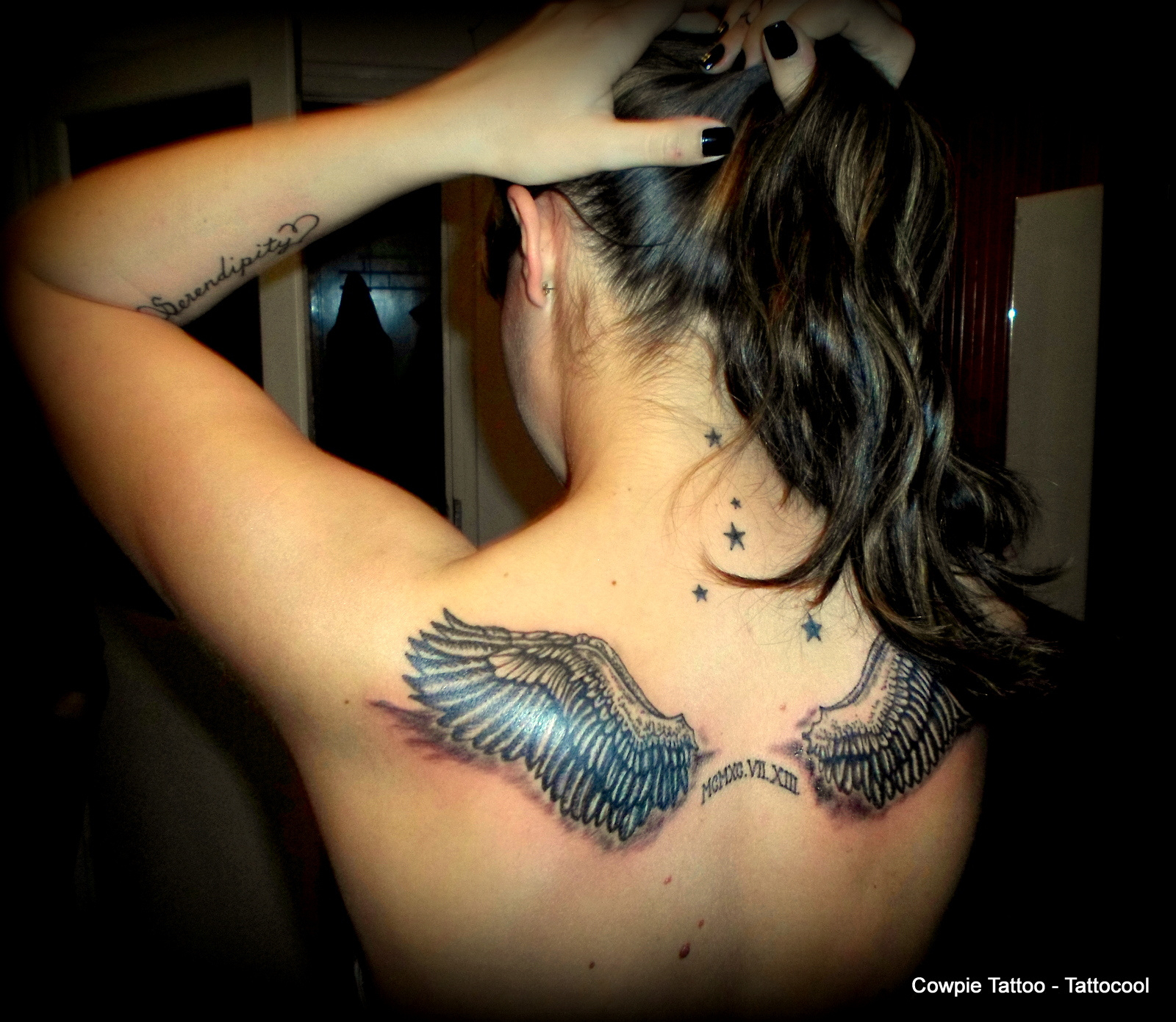 Angyal szárny Tattoo