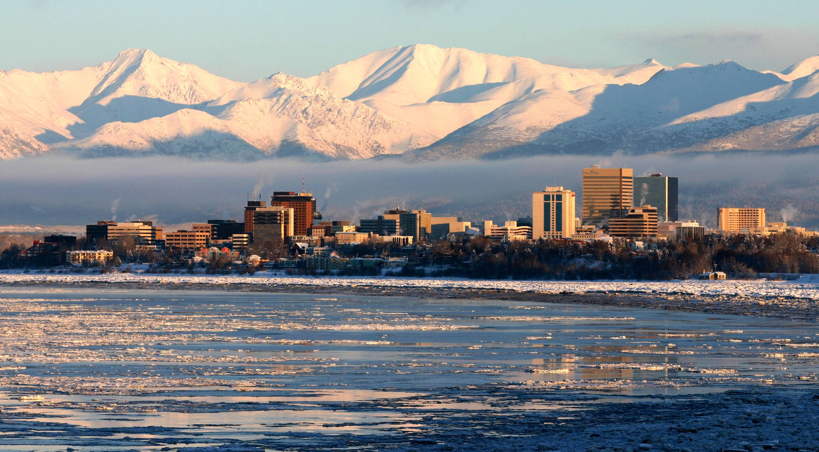 Anchorage from Earthquake Park