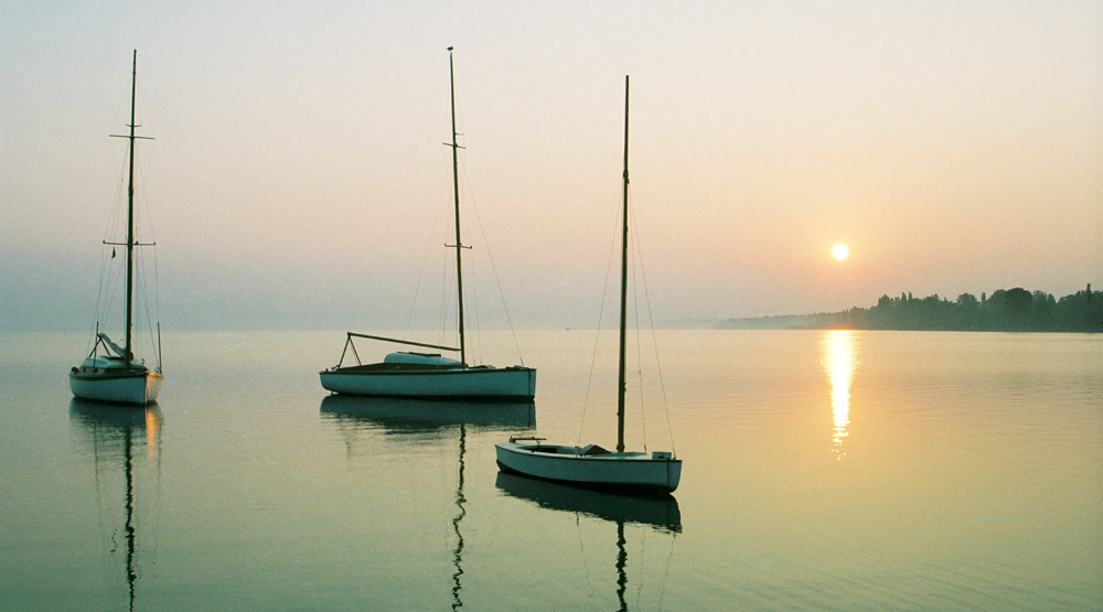 Balatonlelle napkelte