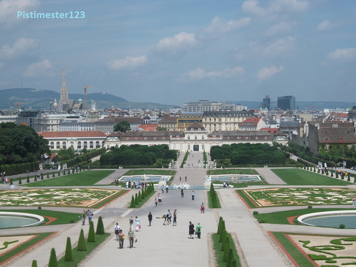 Wien - Bécs: Schönbrunni kastély kertje